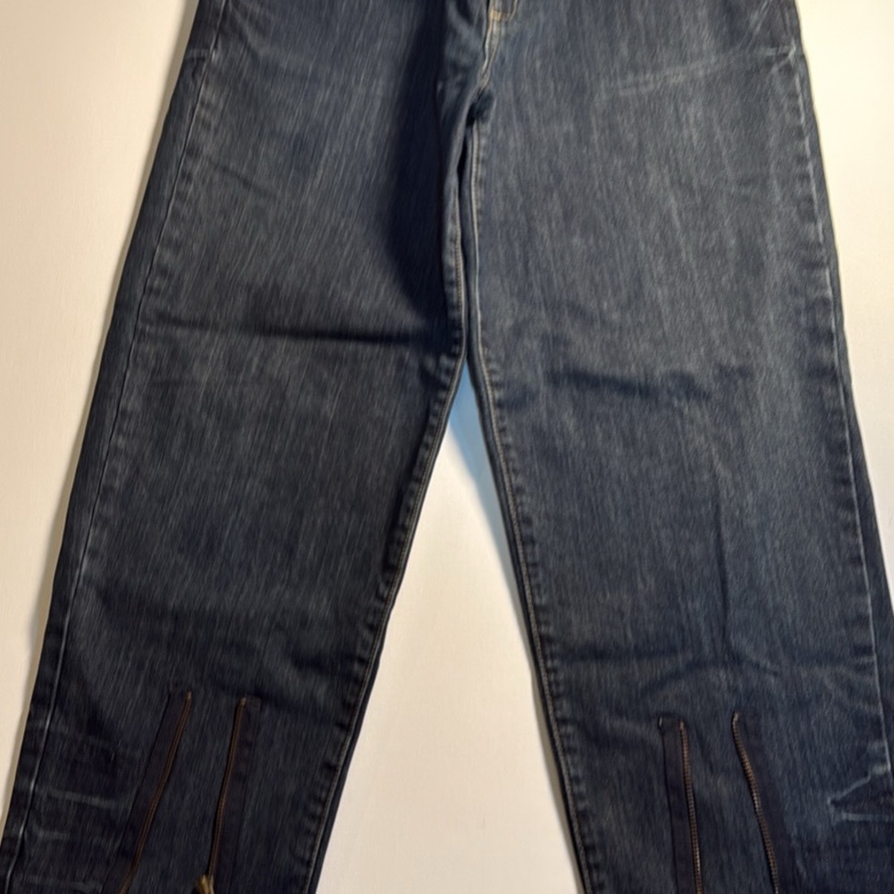 BCBGMaxAzria Women Dark Blue Straight Jeans